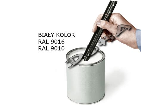 Lakier akrylowy RAL 9003 9016 100ml dodatki za 18 90 zł z