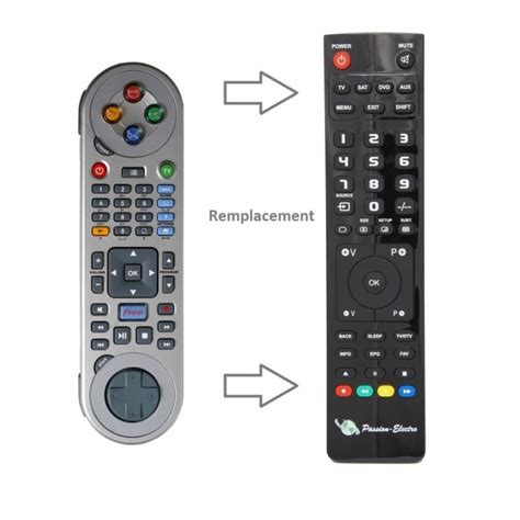 Telecommande Free T L Commande De Remplacement Pour Freebox V Hd