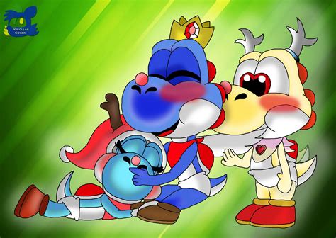 Request Cute Three Baby Yoshis By NycollasCoser Mario Amino