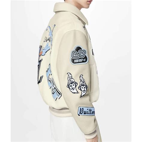 Bunny Cream Louis Vuitton Peso Pluma Jacket