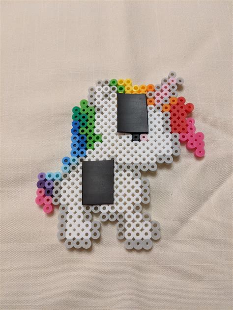 Cute Rainbow Unicorn Perler Beads Etsy