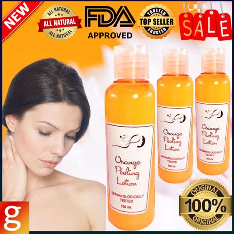 Original Orange Peeling Lotion Instant Whitening In Just 5 Days Original And Authentic Whitening