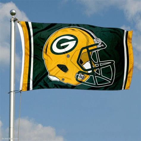 Pin By Sports Flags On Nfl Flags Banners Pennants Green Bay