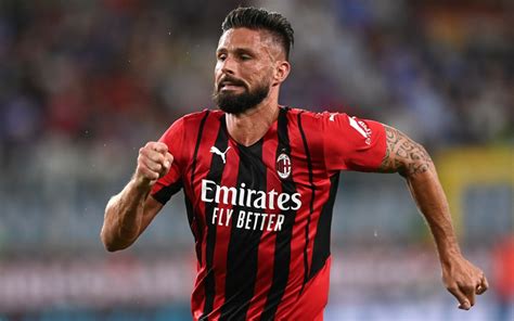 Milan Brutte Notizie Per Pioli Giroud Sostituito A Causa Di Un Infortunio