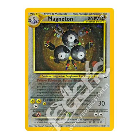 Magneton Holo Unlimited It Mint Federicstore