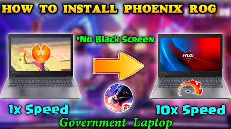 How To Install Phoenix Rog Os Tamil No Lag Free Fire No Black