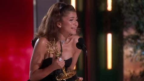 Zendaya Makes History as First Black Woman to Win Lead Actress Emmy Twice