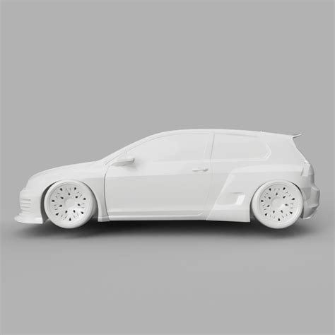 Free Stl File Vw Golf Gti 🏌️・3d Printing Idea To Download・cults