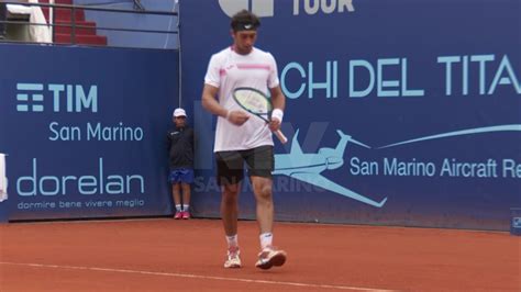 San Marino Open Eliminato Fognini In Campo Pellegrino Fatic Per La