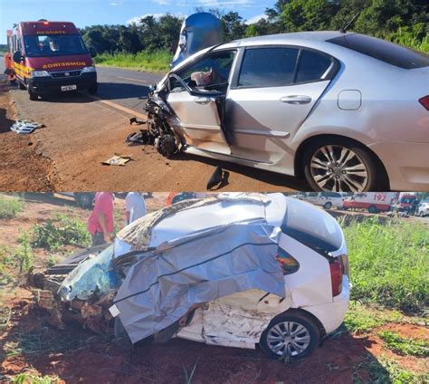 Morre Terceira V Tima De Batida Frontal Entre Dois Carros Na Mgc Em