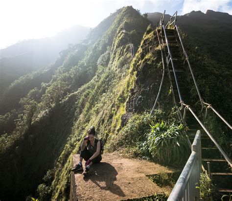 Stairway To Heaven Hike Haiku Stairs Hawaii Stairway To Heaven