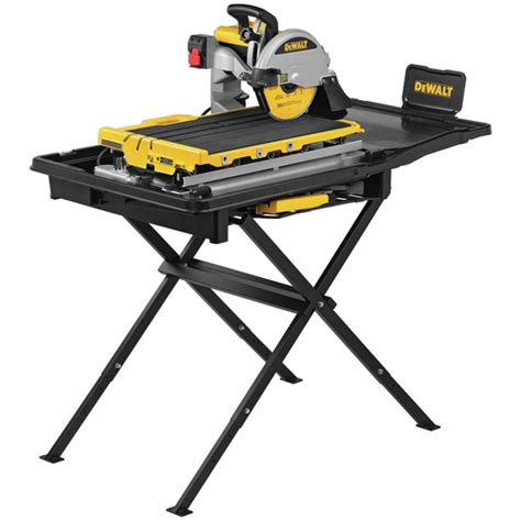 DEWALT D36000S Wet Tile Saw With Stand 15 Amps Corded 10