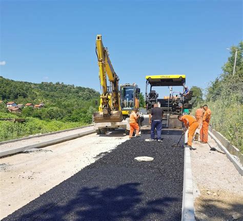 Banja Luka U Toku Asfaltiranje Dijela Ulice Kralja Aleksandra I