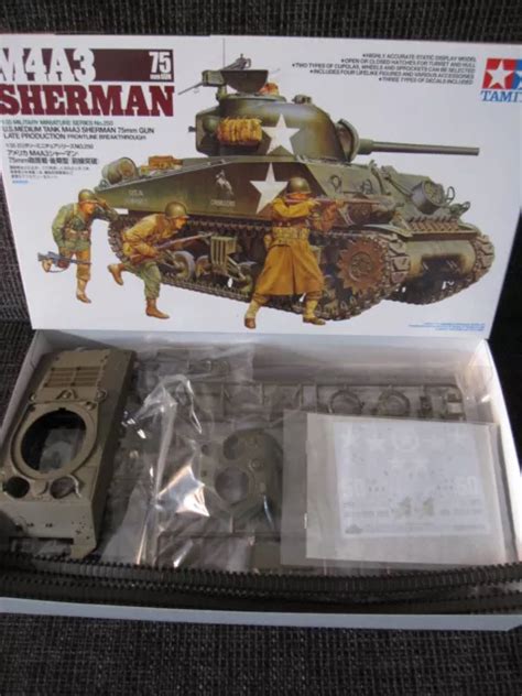 Us Medium Tank M A Sherman Mit Mm Kanone Von Tamiya Im Ma Stab