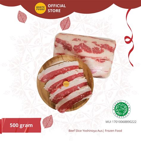 Jual Beef Slice Aus Daging Sapi Slice Aus Beef Slice Yoshinoya