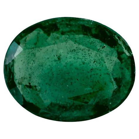 Ct Emerald Oval Loose Gemstone For Sale At Stdibs