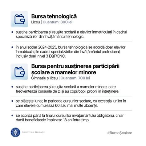 Burse Colare Noul Termen De Plat Este Data De A