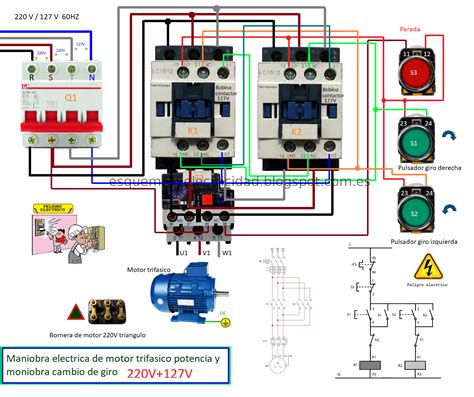 Diagrama Motor 220 En Livewire 25 480 Volt 3 Phase Motor