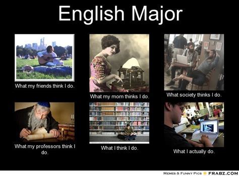 English major Memes