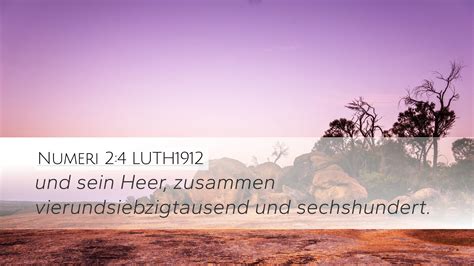 Numeri 2 4 LUTH1912 Desktop Wallpaper Und Sein Heer Zusammen