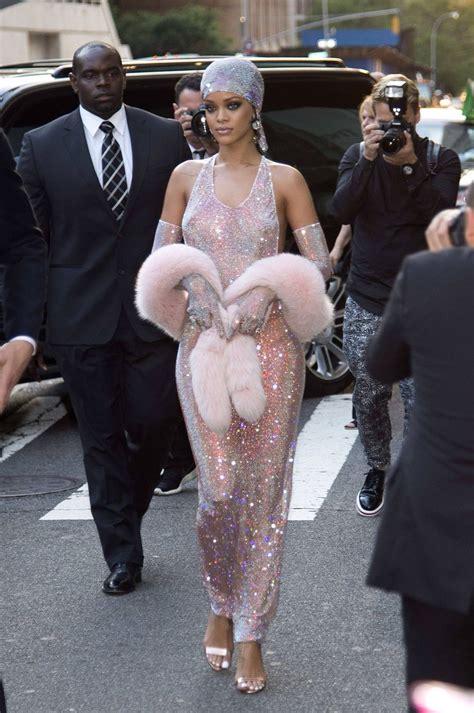 Rihanna Cfda Awards X Swarovski Diamonds Dress Rihanna Dress