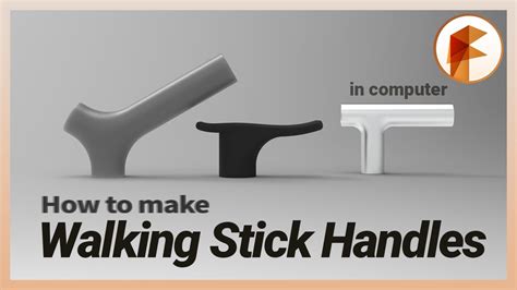 Fusion 360 How To Make Walking Stick Handles Walking Stick Handle