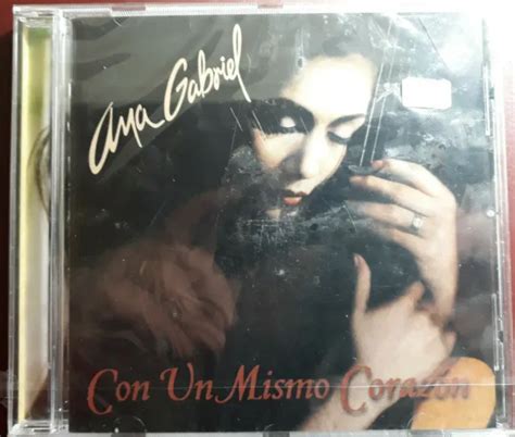 Ana Gabriel Con Un Mismo Corazon Cd Brand New Sealed Nuovo Sigillato