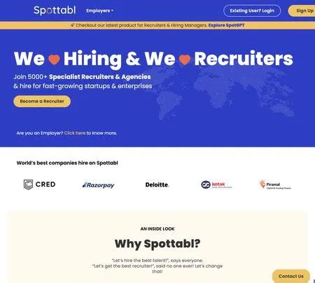 Spottabl AI Tool Info Reviews Alternatives Sayhi2 Ai