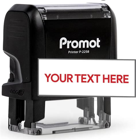 Promot Self Inking 1 Line Custom Stamp Personalized Name