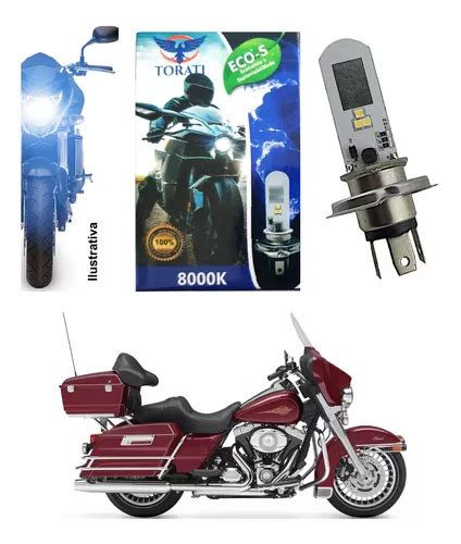 Lampada Farol Eco Led Harley Davidson Electra Glide Parcelamento