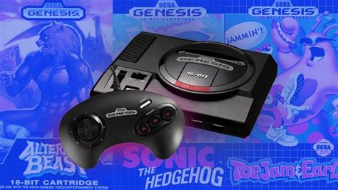 Sega Genesis Mini: Different Language Options for Different UI and Games