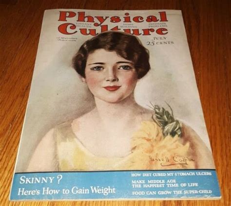 Physical Culture Magazine Haskell Coffin Cover July 1929 Free Sandh Ebay