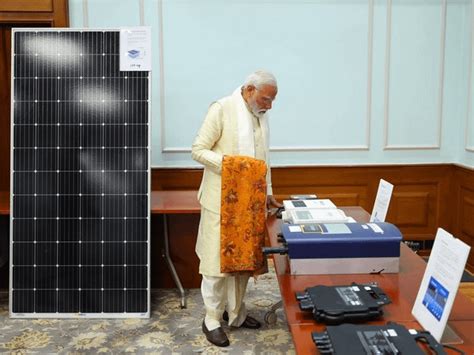 Pm Modi Announced That 1 Crore Households Will Receive Rooftop Solar