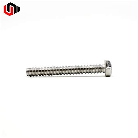 Stainless Steel Ss304 Ss316 Din933 Hexagon Head Bolt Full Thread Bolt