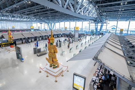 Bangkok Thailand January Giant Sculpture In The Passenger