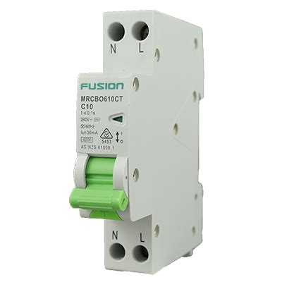 Ka Mini Rcbo A Pole C Curve Trade Connected Switchgear