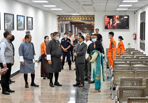 India In Bhutan On Twitter Ambassador Sudhakardalela Visited The