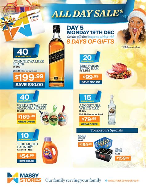 Hil 92807 Rm Massy Stores Christmas Flashsale 19th 01 Massy Stores Guyana