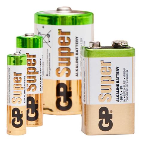 Gp Super Alkaline Batterier Partykungen