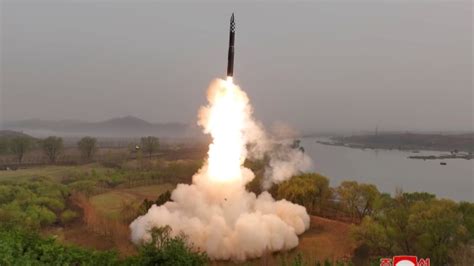 Dprk Test Fires New Type Icbm Hwasongpho Kcna Shine News