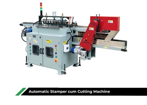 Automatic Stamper cum Cutting Machine - Qazi Engineering