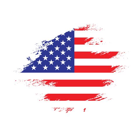 New American grunge flag design 14241694 Vector Art at Vecteezy