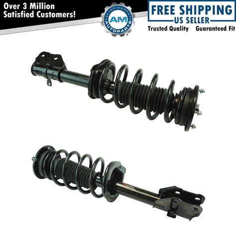 Front Loaded Quick Complete Strut Spring Assembly Pair 2pc Set For Edge