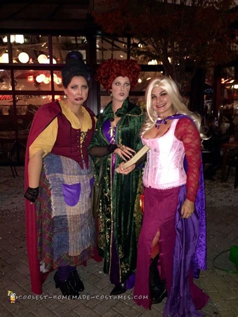 The Sanderson Sisters Costumes from Hocus Pocus