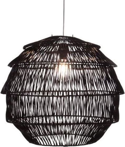 Hanglamp Rotan Artichoke Zwart Cm Bol