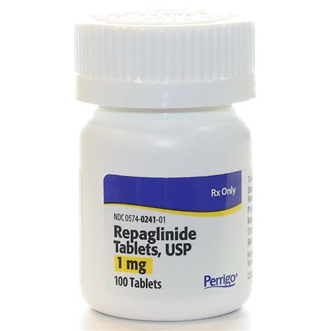 REPAGLINIDE 1MG - RX Products