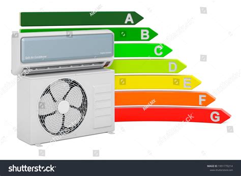 Air Conditioner Energy Efficiency Chart 3d Stock Illustration ...