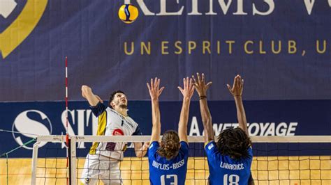 Le Reims Volley Et Boudjemaa Ikken Seront Tous Fond Face