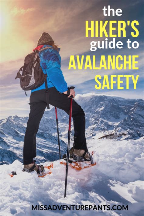 Should You Worry About Avalanches When Hiking Avalanche Safety Hiking Tips Camping Safety