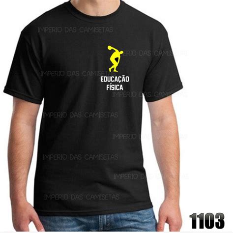 Camiseta Personalizada Educacao Fisica Mercadolivre